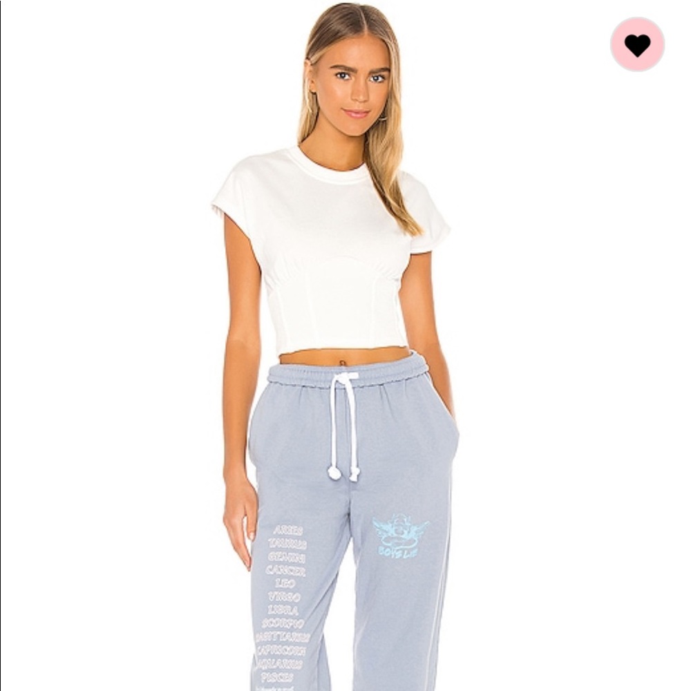 Super down corset top